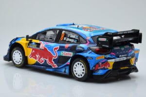 Ford Puma Rally1 WRC #8 O. Tanak / M. Jarveoja Winner Rally Sweden 2023 IXO 1:18 18RMC154A Pressofusione — immagine 5 di 6