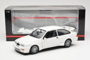Ford Sierra RS RHD Bianco Minichamps 1:18 150084070 Pressofusione — immagine 8 di 8
