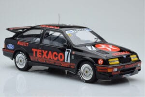 Ford Sierra RS500 Cosworth Texaco #7 K. Ludwig / K. Niedzwiedz / T. Boutsen 24 Hours of Spa 1987 IXO 1:18 18RMC051B Pressofus — immagine 4 di 6