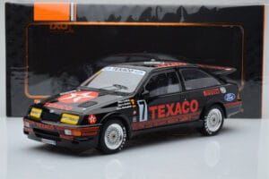 Ford Sierra RS500 Cosworth Texaco #7 K. Ludwig / K. Niedzwiedz / T. Boutsen 24 Hours of Spa 1987 IXO 1:18 18RMC051B Pressofus — immagine 6 di 6
