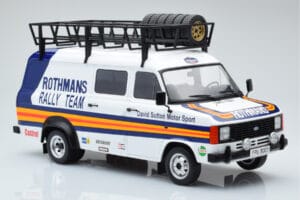 Ford Transit Mk2 Van Team Rothmans Rally Assistance IXO 1:18 18RMC057XE Pressofusione — immagine 4 di 6