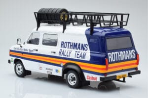 Ford Transit Mk2 Van Team Rothmans Rally Assistance IXO 1:18 18RMC057XE Pressofusione — immagine 5 di 6