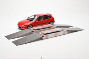 Honda Civic EG6 VTEC Rosso LCD 1:18 LCD18018-RE Pressofusione — immagine 2 di 11