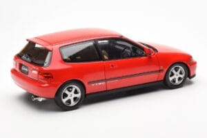 Honda Civic EG6 VTEC Rosso LCD 1:18 LCD18018-RE Pressofusione — immagine 4 di 11