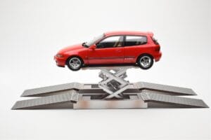 Honda Civic EG6 VTEC Rosso LCD 1:18 LCD18018-RE Pressofusione — immagine 6 di 11