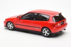 Honda Civic EG6 VTEC Rosso LCD 1:18 LCD18018-RE Pressofusione — immagine 10 di 11