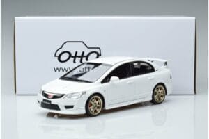 Honda Civic FD2 Type R Mugen Bianco Otto 1:18 OT941 Resina — immagine 6 di 6
