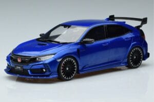 Honda Civic FK8 Type R Mugen Blu Otto 1:18 OT987 Resina — immagine 3 di 7