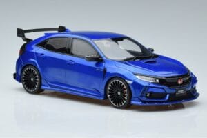 Honda Civic FK8 Type R Mugen Blu Otto 1:18 OT987 Resina — immagine 6 di 7