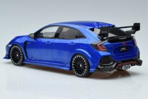 Honda Civic FK8 Type R Mugen Blu Otto 1:18 OT987 Resina — immagine 7 di 7