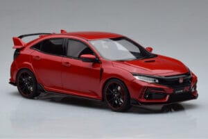 Honda Civic Type R GT FK8 Euro Spec Rosso Otto 1:18 OT890 Resina — immagine 4 di 6
