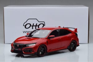 Honda Civic Type R GT FK8 Euro Spec Rosso Otto 1:18 OT890 Resina — immagine 6 di 6