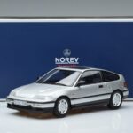 Honda CRX EF Argento Norev 1:18 188011 Pressofusione - image 6 of 6