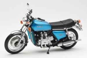 Honda Gold Wing GL1000 Blu Metallizzato Minichamps 1:12 122161600 Pressofusione — immagine 5 di 6