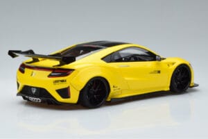 Honda NSX NC1 LB Works Liberty Walk Giallo GT Spirit 1:18 KJ034 Resina — immagine 2 di 6