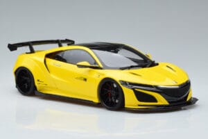 Honda NSX NC1 LB Works Liberty Walk Giallo GT Spirit 1:18 KJ034 Resina — immagine 4 di 6