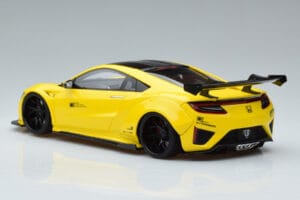 Honda NSX NC1 LB Works Liberty Walk Giallo GT Spirit 1:18 KJ034 Resina — immagine 5 di 6