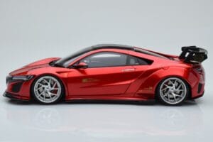 Honda NSX NC1 Liberty Walk Candy Rosso GT Spirit 1:18 GT245 Pressofusione — immagine 3 di 6