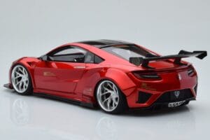 Honda NSX NC1 Liberty Walk Candy Rosso GT Spirit 1:18 GT245 Pressofusione — immagine 5 di 6