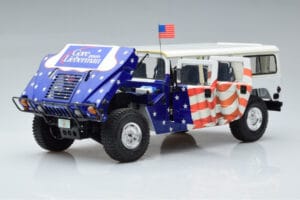 Hummer H1 General Gore-Lieberman USA 2000 Exoto 1:18 EX01807 Pressofusione — immagine 2 di 7