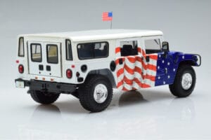 Hummer H1 General Gore-Lieberman USA 2000 Exoto 1:18 EX01807 Pressofusione — immagine 3 di 7