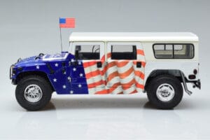 Hummer H1 General Gore-Lieberman USA 2000 Exoto 1:18 EX01807 Pressofusione — immagine 4 di 7
