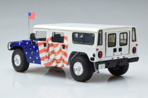 Hummer H1 General Gore-Lieberman USA 2000 Exoto 1:18 EX01807 Pressofusione — immagine 6 di 7