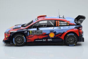 Hyundai i20 Coupe WRC #11 T. Neuville / N. Gilsoul Rally Monte Carlo 2020 IXO 1:18 18RMC067A Pressofusione — immagine 3 di 6
