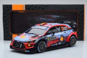 Hyundai i20 Coupe WRC #11 T. Neuville / N. Gilsoul Rally Monte Carlo 2020 IXO 1:18 18RMC067A Pressofusione — immagine 6 di 6