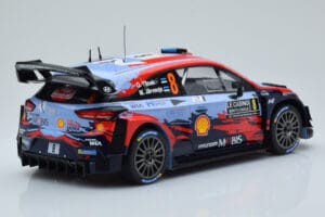 Hyundai i20 Coupe WRC #8 O. Tanak / M. Jarveoja Rally Monte Carlo 2020 IXO 1:18 18RMC067C Pressofusione — immagine 2 di 6