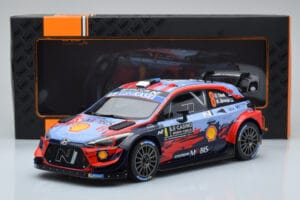 Hyundai i20 Coupe WRC #8 O. Tanak / M. Jarveoja Rally Monte Carlo 2020 IXO 1:18 18RMC067C Pressofusione — immagine 6 di 6