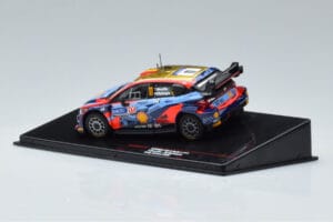 Hyundai i20 N Rally1 #11 T. Neuville / M. Wydaeghe Rally Finland 2022 IXO 1:43 RAM866 Pressofusione — immagine 3 di 4