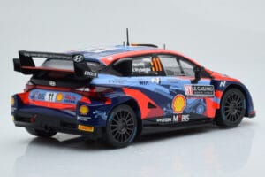 Hyundai i20 N Rally1 #11 T. Neuville / M. Wydaeghe Rally Monte Carlo 2022 IXO 1:18 18RMC112 Pressofusione — immagine 2 di 6