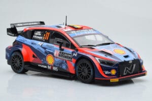 Hyundai i20 N Rally1 #11 T. Neuville / M. Wydaeghe Rally Monte Carlo 2022 IXO 1:18 18RMC112 Pressofusione — immagine 4 di 6