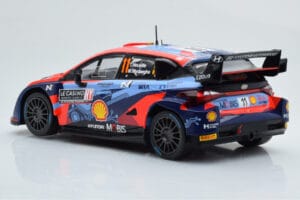 Hyundai i20 N Rally1 #11 T. Neuville / M. Wydaeghe Rally Monte Carlo 2022 IXO 1:18 18RMC112 Pressofusione — immagine 5 di 6
