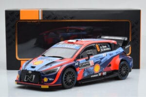 Hyundai i20 N Rally1 #8 O. Tanak / M. Jarveoja Rally Monte Carlo 2022 IXO 1:18 18RMC113 Pressofusione — immagine 6 di 6