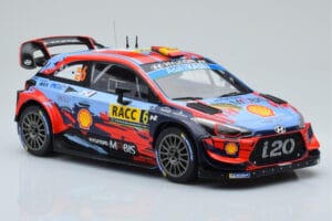 Hyundai i20 Coupe WRC #6 D. Sordo / C. del Barrio Rally Catalunya 2019 IXO 1:18 18RMC052C Pressofusione — immagine 4 di 6