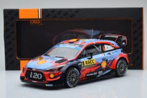 Hyundai i20 Coupe WRC #6 D. Sordo / C. del Barrio Rally Catalunya 2019 IXO 1:18 18RMC052C Pressofusione — immagine 6 di 6