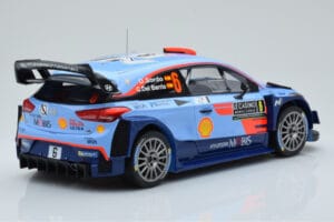 Hyundai i20 Coupe WRC #6 D. Sordo / C. del Barrio Rally Monte Carlo 2018 IXO 1:18 18RMC030C Pressofusione — immagine 2 di 6