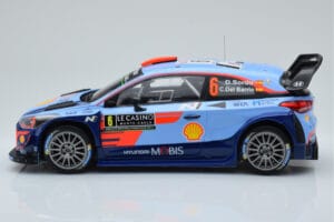 Hyundai i20 Coupe WRC #6 D. Sordo / C. del Barrio Rally Monte Carlo 2018 IXO 1:18 18RMC030C Pressofusione — immagine 3 di 6