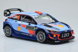 Hyundai i20 Coupe WRC #6 D. Sordo / C. del Barrio Rally Monte Carlo 2018 IXO 1:18 18RMC030C Pressofusione — immagine 4 di 6
