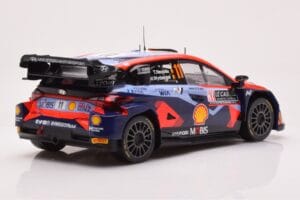 Hyundai i20 N Rally1 #11 T. Neuville / M. Wydaeghe Rally Monte Carlo 2023 IXO 1:18 18RMC153A Pressofusione — immagine 2 di 6