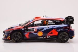 Hyundai i20 N Rally1 #11 T. Neuville / M. Wydaeghe Rally Monte Carlo 2023 IXO 1:18 18RMC153A Pressofusione — immagine 3 di 6