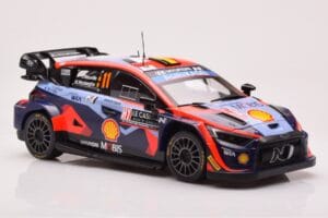 Hyundai i20 N Rally1 #11 T. Neuville / M. Wydaeghe Rally Monte Carlo 2023 IXO 1:18 18RMC153A Pressofusione — immagine 4 di 6