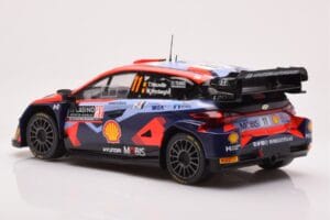 Hyundai i20 N Rally1 #11 T. Neuville / M. Wydaeghe Rally Monte Carlo 2023 IXO 1:18 18RMC153A Pressofusione — immagine 5 di 6