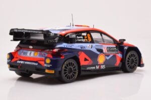 Hyundai i20 N Rally1 #6 D. Sordo / C. Carrera Rally Monte Carlo 2023 IXO 1:18 18RMC153B Pressofusione — immagine 2 di 6