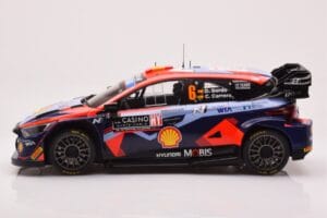 Hyundai i20 N Rally1 #6 D. Sordo / C. Carrera Rally Monte Carlo 2023 IXO 1:18 18RMC153B Pressofusione — immagine 3 di 6