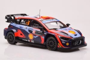 Hyundai i20 N Rally1 #6 D. Sordo / C. Carrera Rally Monte Carlo 2023 IXO 1:18 18RMC153B Pressofusione — immagine 4 di 6