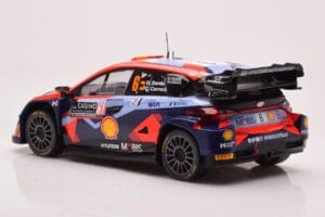 Hyundai i20 N Rally1 #6 D. Sordo / C. Carrera Rally Monte Carlo 2023 IXO 1:18 18RMC153B Pressofusione — immagine 5 di 6
