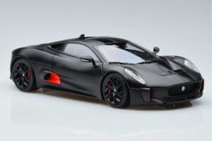 Jaguar C-X75 Nero Almost Real 1:18 810605 Pressofusione — immagine 5 di 7